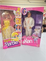 1978 Barbie Pretty Changes and 1989 Ken Doll