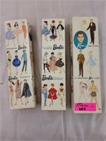 1959 Barbies and 1961 Ken and Case