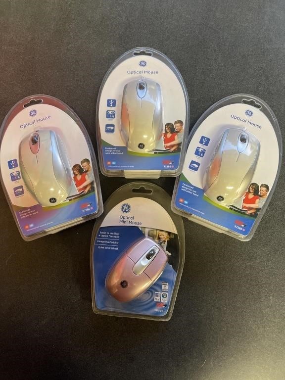 Optical Mouse (lot Of 4)
