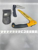 New Centurion folding pocket saw and pocket knife