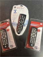 Universal 3 Device Remotes