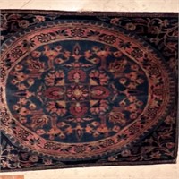Hand Knotted Persian Kashan Rug 3x4 ft   #4843