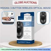 INSIGNIA 3-BUTTON WIRELESS MOUSE