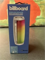 Billboard Wireless Speaker W/led Disco Light