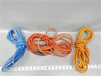 (3) 25' extension cords
