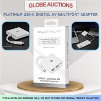 PLATINUM USB-C DIGITAL AV MULTIPORT ADAPTER