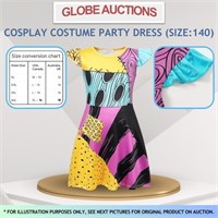 COSPLAY COSTUME PARTY DRESS(SIZE:140)