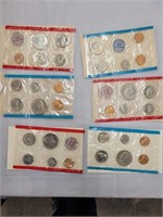 1970, 1971 and 1972 US Mint Sets