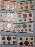 1969, 1973, 1974 and 1975 US Mint Sets