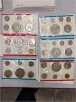 1973, 1974 and 1975  US Mint Sets