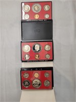 1977, 1978 and 1979 US Proof Sets