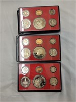 1973, 1975 and 1976 Proof Sets