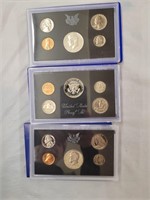 1969, 1971 and 1972 Proof Sets