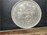 1884 MORGAN SILVER DOLLAR