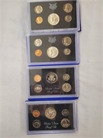1968, 1970, 1971 and 1972 Proof Sets