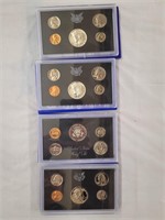 1968, 1970, 1971 and 1972 Proof Sets
