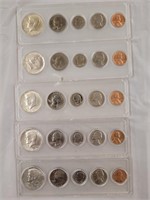 1965, 1966, 1967, 1968 and 1969 Year Sets