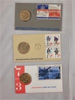 1973, 1974 and 1975 Bicentennial First Day Covers
