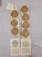 Apollo Missions Art Medals