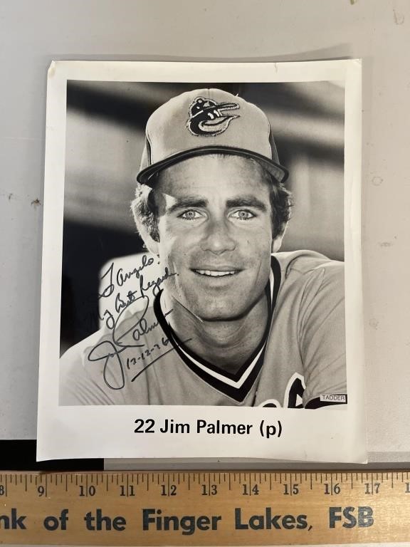 Jim Palmer autograph