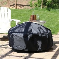 Sunnydaze Heavy-Duty Outdoor Round Fire Pit Cover