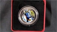 2007 25 Cent Red-Breasted Nuthatch Coin