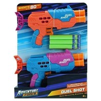 Adventure Force Duel Shot Dart Blaster 2 Pack