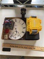 Clocks and watch boxes
