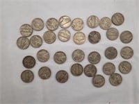 32 Jefferson War Nickels