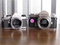Lot Of Two Cameras Pentax - Nikkormat