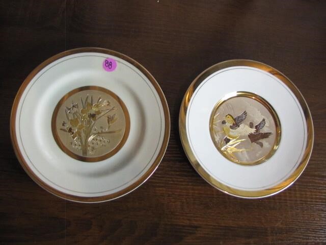 Decorative Plates (2) - The Art Of Chokin : Japane
