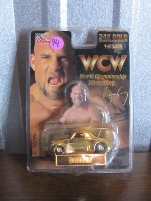 WCW Goldberg World Championship Wrestling Collecto