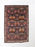 Hand Knotted Persian Ardebil Rug 6.5 x 9.10 ft.