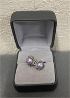 Honora Sterling Silver Double Pearl Ring