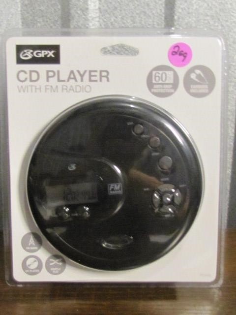 GPX CD Portable CD Player - NIB
