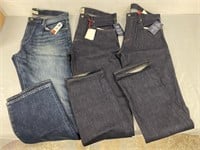 3 Gap Denim Jeans Size 36x36