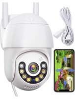 Security Cameras Outdoor, 1080P HD 360°View Pan