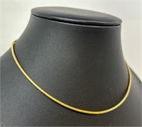 14k Italy Necklace, 4g, 14"Length