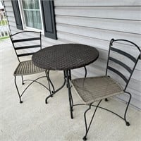 Outdoor Cafe Style Table & Chair Set
