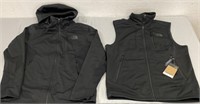 Men's North Face Vest & Jacket- Large