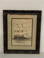 Framed Print Of Ship