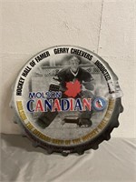 Molson Canadian 1985 Hall OF Fame Tin Sign
