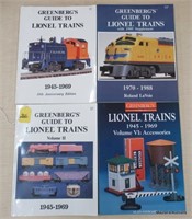 4 Greenberg Train Guides (No Ship)