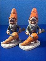 (2) Goebel Co-Boy Gnomes Robby Vegetarian