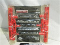 Craftsman Cushion Grip T-Handle Set Allen Wrenches