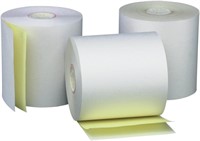 PM Co. Carbonless Rolls  3 X 95ft  Pack of 50