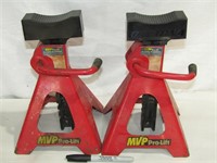 Red MVP Pro-Lift 2 Ton / 4,000 Lbs Jack Stands