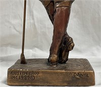 Vtg AUSTIN Bronze Invitational & Putting Golfer