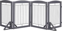 PAWLAND Dog Gate 96 Wide  30 Tall  Gray