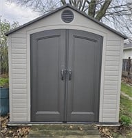 Lifetime Outdoor Shed  145.5 x 92 x 95"